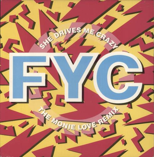 Fine Young Cannibals She Drives Me Crazy 12" vinyl single (12 inch record / Maxi-single) UK FYC12SH219259