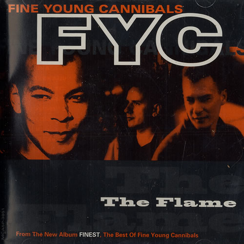 Fine Young Cannibals The Flame CD single (CD5 / 5") US FYCC5TH82140