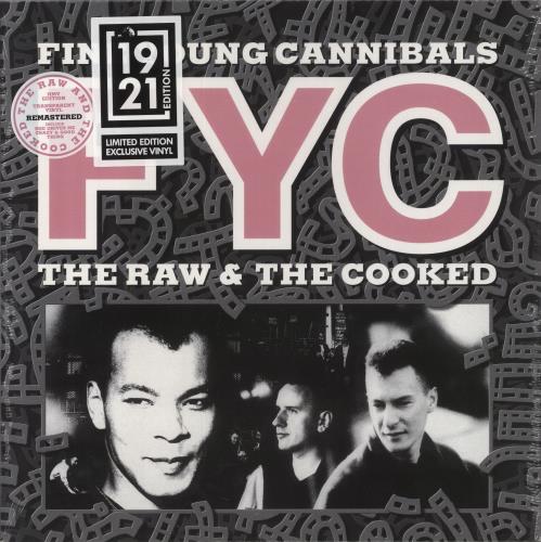 Fine Young Cannibals The Raw & The Cooked - Transparent Vinyl - Sealed vinyl LP album (LP record) UK FYCLPTH862657