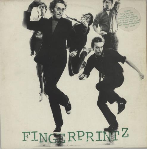 Fingerprintz Dancing With Myself - Green Vinyl 12" vinyl single (12 inch record / Maxi-single) UK FNG12DA608282