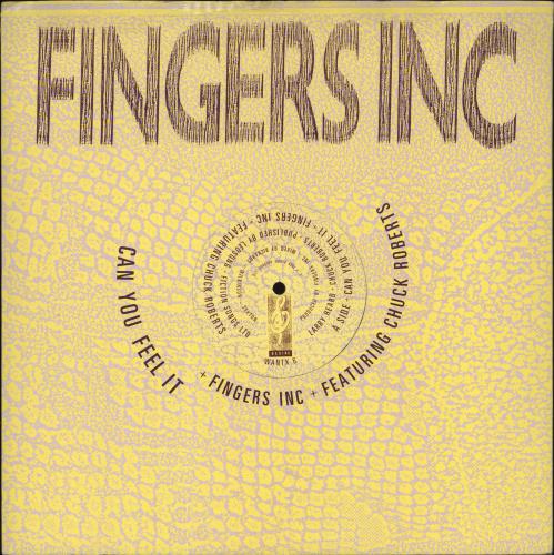 Fingers Inc. Can You Feel It 12" vinyl single (12 inch record / Maxi-single) UK FJN12CA716245