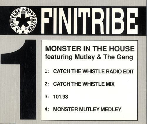 Finitribe Monster In The House CD single (CD5 / 5") UK FNTC5MO506338