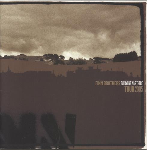 Finn Brothers Everyone Was There tour programme UK FNBTREV403278
