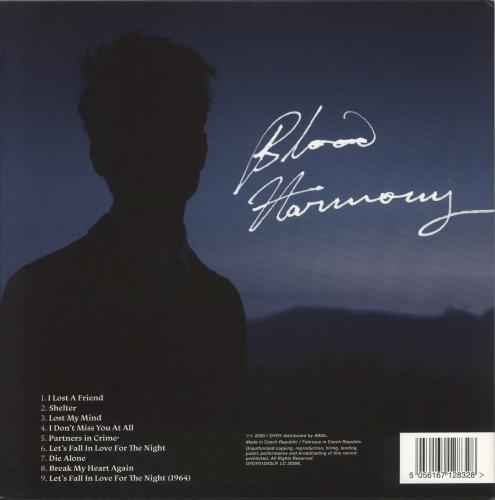 Finneas Blood Harmony [Deluxe] - Blue Vinyl 12" vinyl single (12 inch record / Maxi-single) US H1Z12BL877237