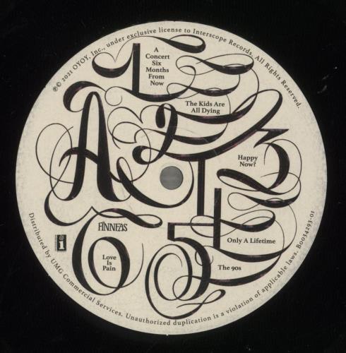 Finneas Optimist vinyl LP album (LP record) US H1ZLPOP886244