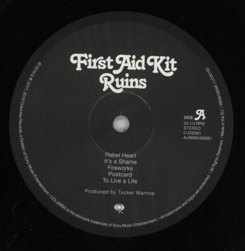 First Aid Kit Ruins vinyl LP album (LP record) UK FI7LPRU834064