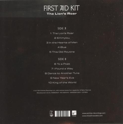 First Aid Kit The Lion's Roar vinyl LP album (LP record) UK FI7LPTH620036