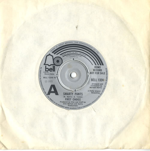 First Choice Smarty Pants 7" vinyl single (7 inch record / 45) UK FCH07SM577283