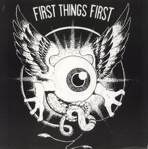First Things First Second To None 7" vinyl single (7 inch record / 45) Belgian 7YT07SE841265