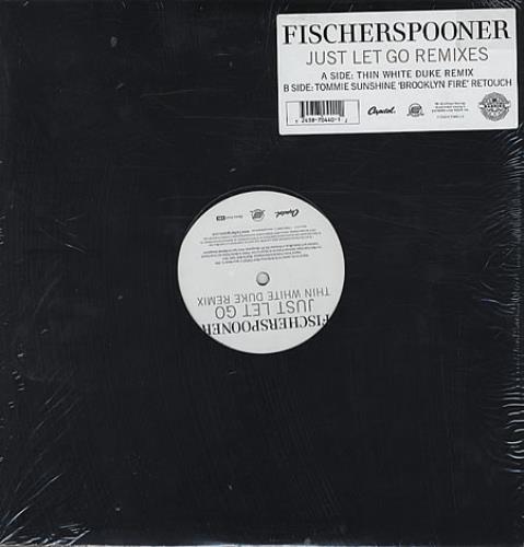 Fischerspooner Just Let Go Remixes 12" vinyl single (12 inch record / Maxi-single) US FHP12JU325517