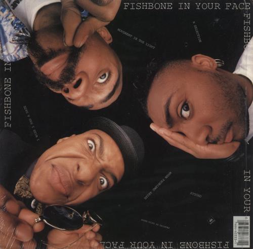 Fishbone In Your Face vinyl LP album (LP record) US FSHLPIN868605