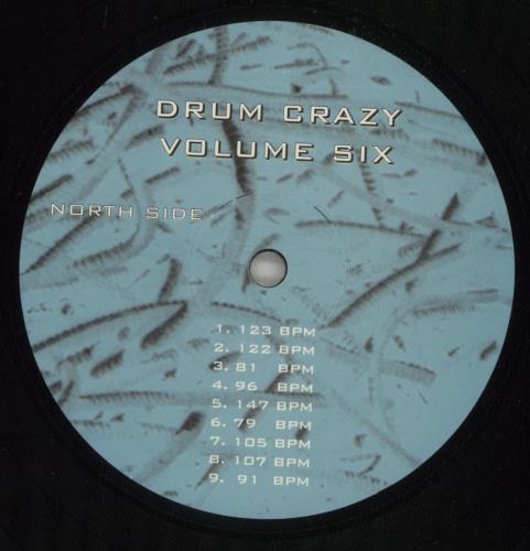 Fishguhlish Drum Crazy Volume Six vinyl LP album (LP record) US -R1LPDR886645