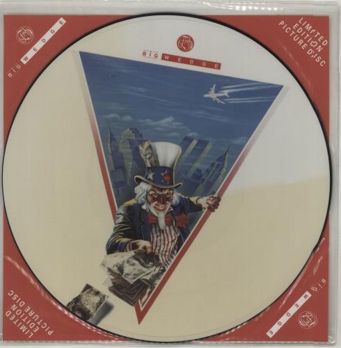Fish Big Wedge - EX 12" vinyl picture disc (12 inch picture record) UK FIS2PBI339643