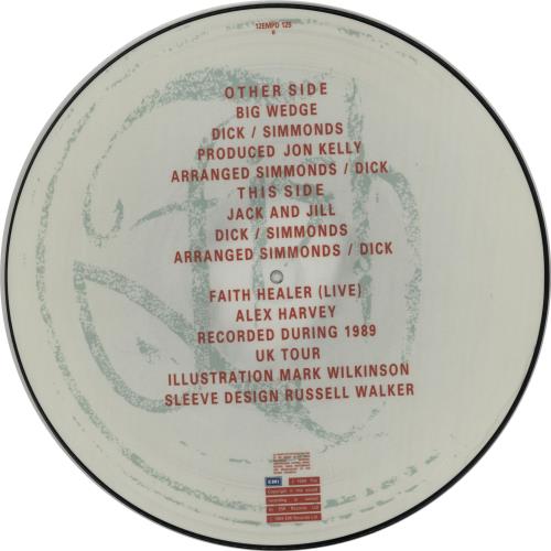 Fish Big Wedge - EX 12" vinyl picture disc (12 inch picture record) UK FIS2PBI339643