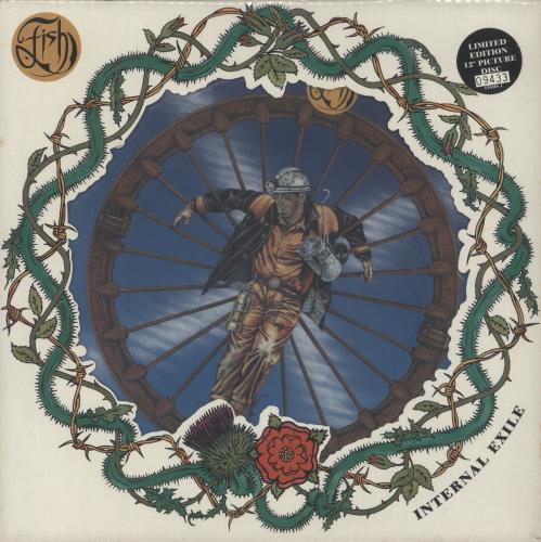 Fish Internal Exile 12" vinyl picture disc (12 inch picture record) UK FIS2PIN01147