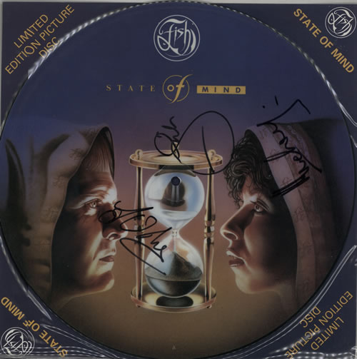 Fish State Of Mind - Autographed 12" vinyl picture disc (12 inch picture record) UK FIS2PST569488