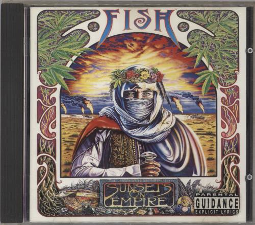 Fish Sunsets On Empire CD album (CDLP) UK FISCDSU830322