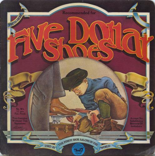 Five Dollar Shoes Five Dollar Shoes vinyl LP album (LP record) UK 5O7LPFI802809