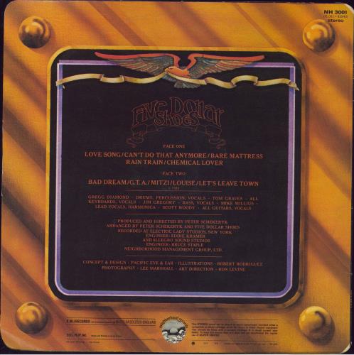 Five Dollar Shoes Five Dollar Shoes vinyl LP album (LP record) UK 5O7LPFI802809