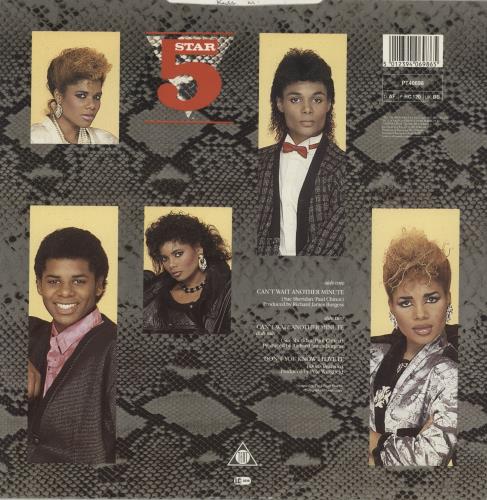 Five Star Can't Wait Another Minute 12" vinyl single (12 inch record / Maxi-single) UK FIV12CA55928