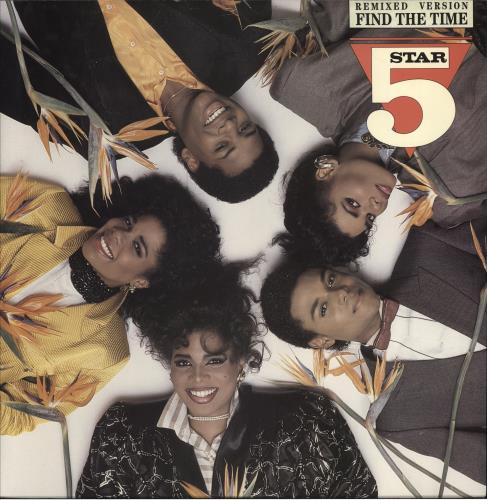 Five Star Find The Time 12" vinyl single (12 inch record / Maxi-single) UK FIV12FI26411