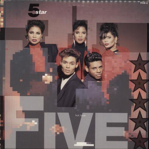 Five Star Hot Love 7" vinyl single (7 inch record / 45) UK FIV07HO193675