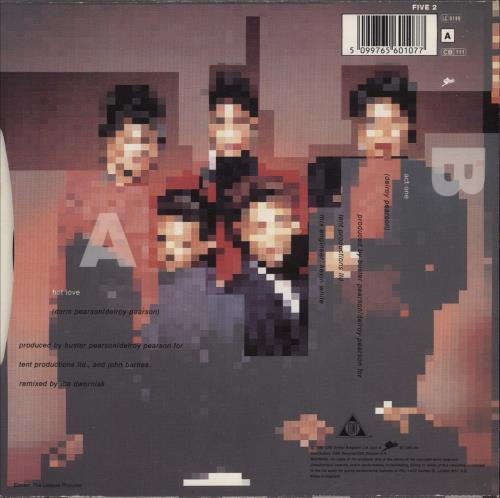 Five Star Hot Love 7" vinyl single (7 inch record / 45) UK FIV07HO193675