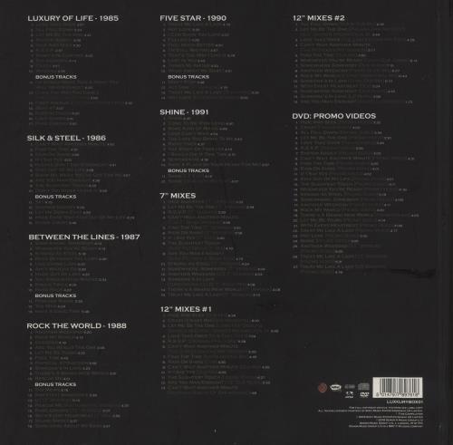 Five Star Luxury - The Definitive Anthology 1984-1991 - VG CD Album Box Set UK FIVDXLU882610