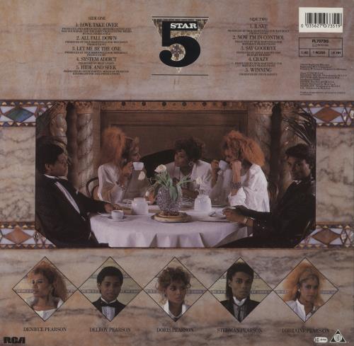 Five Star Luxury Of Life vinyl LP album (LP record) UK FIVLPLU240837