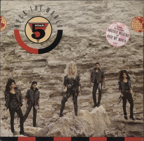 Five Star Rock The World vinyl LP album (LP record) UK FIVLPRO245931