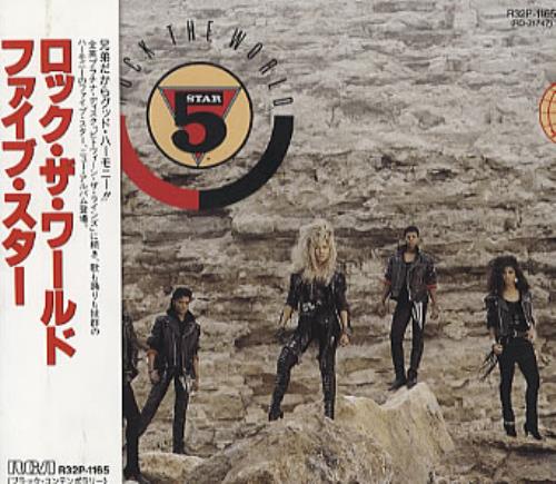 Five Star Rock The World CD album (CDLP) Japanese FIVCDRO335146