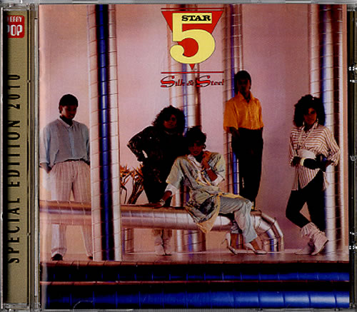 Five Star Silk & Steel CD album (CDLP) UK FIVCDSI592418