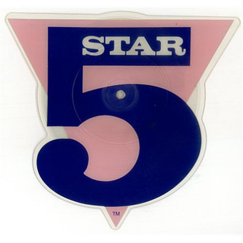 Five Star Somewhere Somebody shaped picture disc (picture disc vinyl record) UK FIVSHSO63410