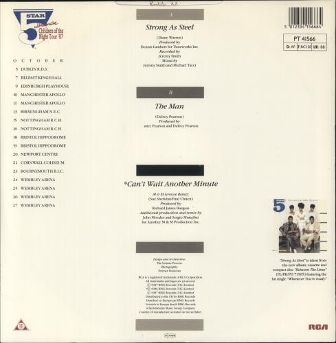 Five Star Strong As Steel 12" vinyl single (12 inch record / Maxi-single) UK FIV12ST567385
