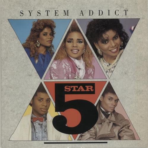 Five Star System Addict 12" vinyl single (12 inch record / Maxi-single) UK FIV12SY55927
