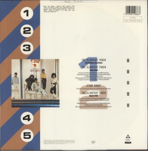 Five Star The Slightest Touch 12" vinyl single (12 inch record / Maxi-single) UK FIV12TH92427