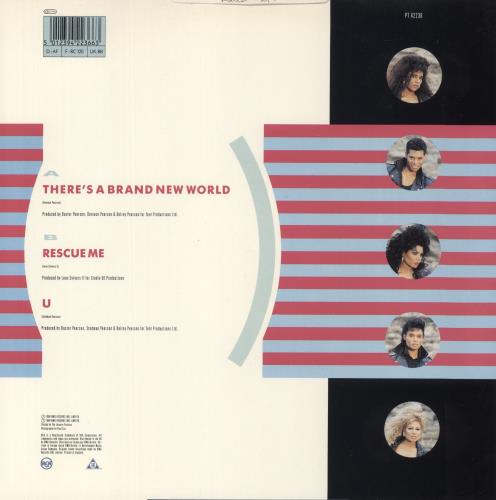 Five Star There's A Brand New World 12" vinyl single (12 inch record / Maxi-single) UK FIV12TH187552