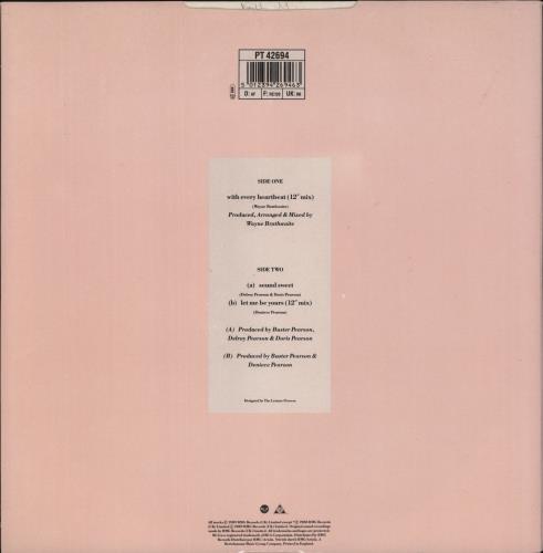 Five Star With Every Heartbeat 12" vinyl single (12 inch record / Maxi-single) UK FIV12WI41652