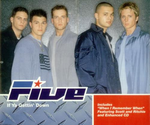 Five If Ya Gettin' Down 2-CD single set (Double CD single) UK FVE2SIF426738