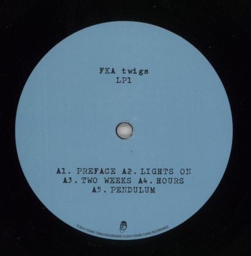 FKA Twigs LP1 + Bonus 7" - Complete vinyl LP album (LP record) UK F8JLPLP780482