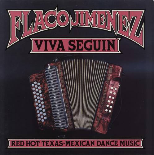 Flaco Jimenez Viva Seguin vinyl LP album (LP record) UK ZTCLPVI792900