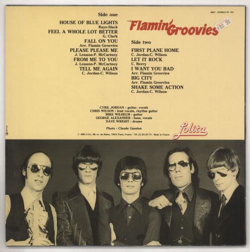 Flamin' Groovies Live At The Whiskey A Go-Go '79 vinyl LP album (LP record) French FLALPLI738882