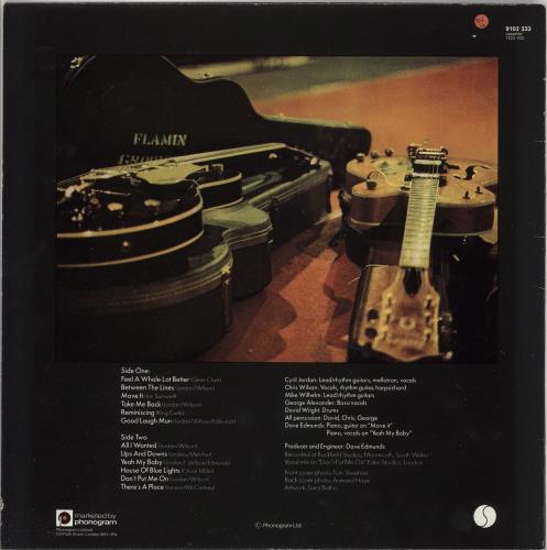 Flamin' Groovies Now vinyl LP album (LP record) UK FLALPNO733610