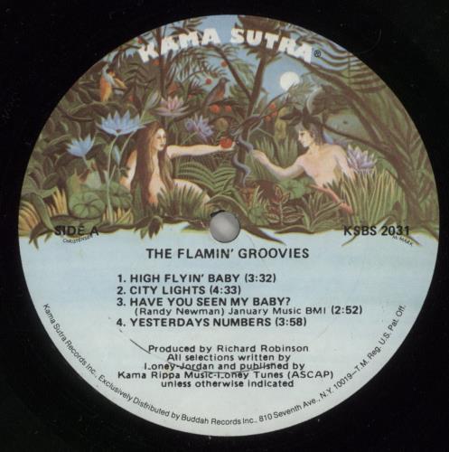 Flamin' Groovies Teenage Head - 2nd - VG vinyl LP album (LP record) US FLALPTE871666