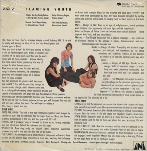 Flaming Youth Ark 2 - Sealed vinyl LP album (LP record) US FYHLPAR365492