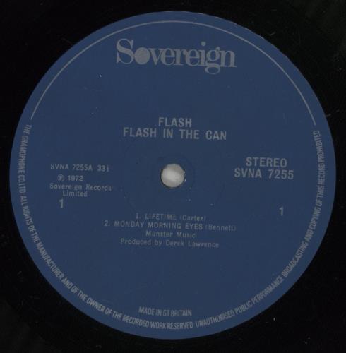 Flash (70s) In The Can vinyl LP album (LP record) UK F-SLPIN597157