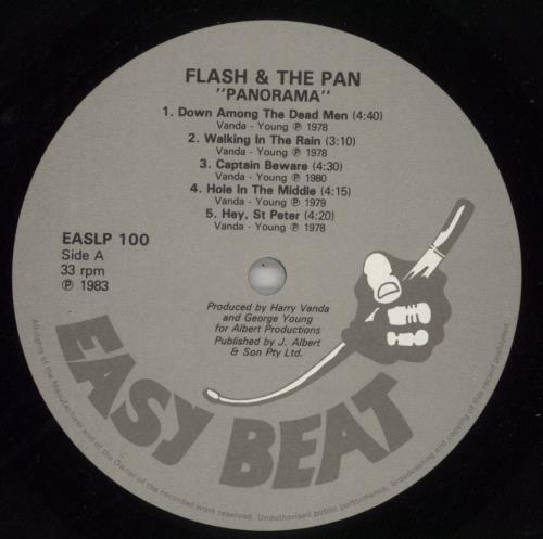 Flash And The Pan Pan-Orama vinyl LP album (LP record) UK FHNLPPA731586