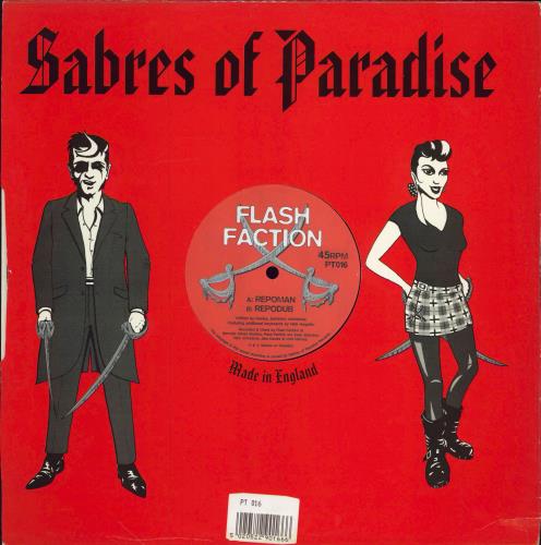 Flash Faction Repoman 12" vinyl single (12 inch record / Maxi-single) UK 28C12RE780190