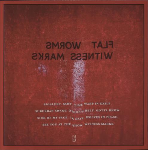 Flat Worms Witness Marks vinyl LP album (LP record) UK 15ALPWI858671