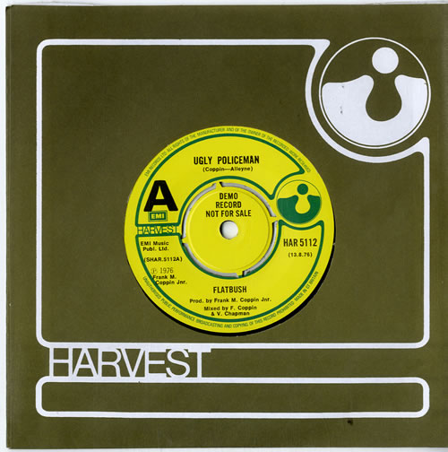 Flatbush Ugly Policeman 7" vinyl single (7 inch record / 45) UK FPB07UG594735
